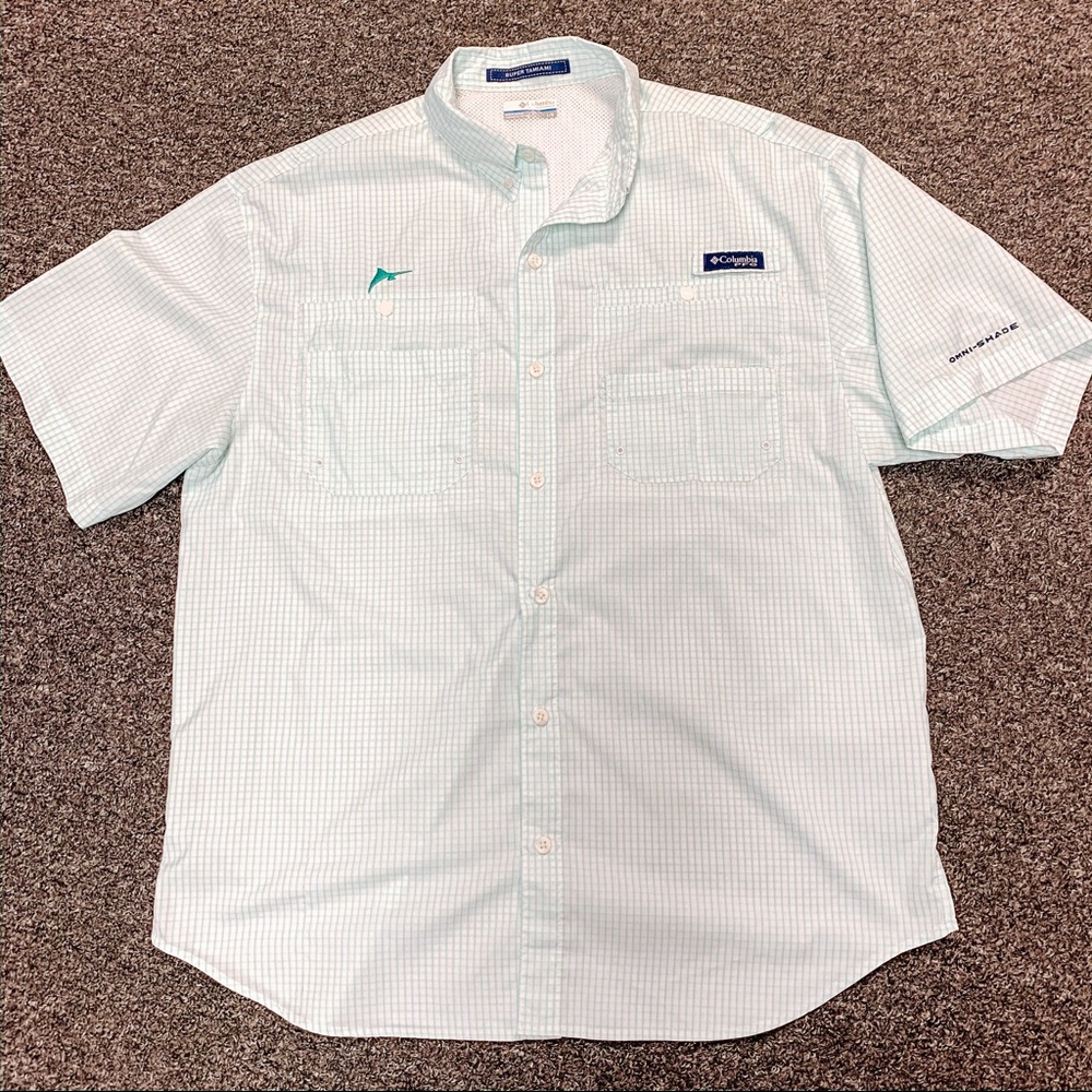 Columbia PFG Tamiami Large Fishing Button Up